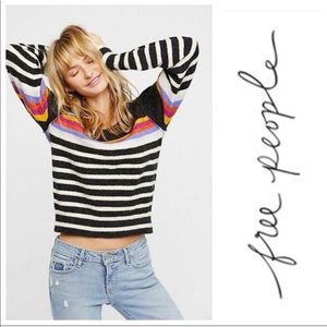 Free People Complete Me stripe sweater